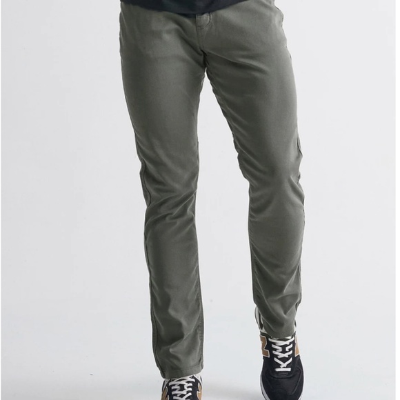 NWT DUER Mens No Sweat Pant Relaxed Taper in Gull Grey - 32"x32" LAST PAIR!!! - Picture 5 of 10